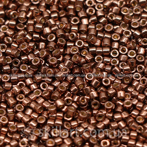 Бисер DB-1843 Miyuki Delica Beads 11/0 (металлик, бронзовый топаз)